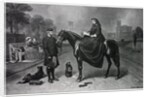 Queen Victoria at Osborne, after the painting of 1865 by Edwin (after) Landseer