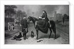 Queen Victoria at Osborne, after the painting of 1865 by Edwin (after) Landseer