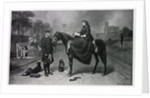 Queen Victoria at Osborne, after the painting of 1865 by Edwin (after) Landseer