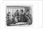 Kit in Jail by Hablot Knight Browne