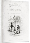 Title page of 'Bleak House' by Charles Dickens published 1853 by Hablot Knight (1815-92) Browne
