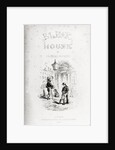 Title page of 'Bleak House' by Charles Dickens published 1853 by Hablot Knight (1815-92) Browne