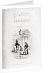 Title page of 'Bleak House' by Charles Dickens published 1853 by Hablot Knight (1815-92) Browne