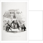 Christmas Eve at Mr. Wardle's by Hablot Knight Browne
