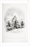 I make the acquaintance of Miss. Mowcher by Hablot Knight (1815-92) Browne