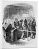 Oliver escapes being bound apprentice to the sweep by George Cruikshank