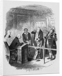 Oliver escapes being bound apprentice to the sweep by George Cruikshank