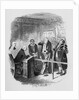 Oliver escapes being bound apprentice to the sweep by George Cruikshank