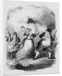 Mr Bumble degraded in the eyes of the paupers by George Cruikshank