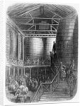Large barrels in a brewery by Gustave Dore
