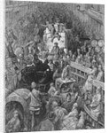 A City Thoroughfare by Gustave (after) Dore