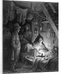 Opium Smoking - The Lascar's Room by Gustave (after) Dore