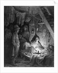 Opium Smoking - The Lascar's Room by Gustave (after) Dore