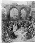 Holland House - A Garden Party by Gustave (after) Dore