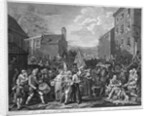 A Representation of the March of the Guards towards Scotland in the Year 1745, published 1750 by William Hogarth