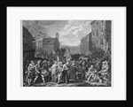 A Representation of the March of the Guards towards Scotland in the Year 1745, published 1750 by William Hogarth