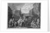 A Representation of the March of the Guards towards Scotland in the Year 1745, published 1750 by William Hogarth