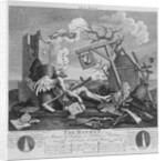 Bathos, Manner of Sinking, in Sublime Paintings inscribed to the Dealers in Dark Pictures, 1764 by William Hogarth