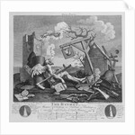 Bathos, Manner of Sinking, in Sublime Paintings inscribed to the Dealers in Dark Pictures, 1764 by William Hogarth