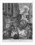 Times of the Day, Night, 1738 by William Hogarth