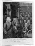 The House of Commons in Walpole's administration by William Hogarth