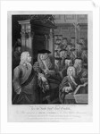 The House of Commons in Walpole's administration by William Hogarth