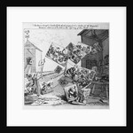 The Battle of the Pictures, 1745 by William Hogarth