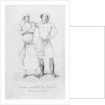 Costumes of cooks from different eras by Marie Antoine Careme