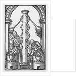 The Alchemist at Work by French School