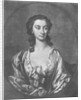 Portrait of Mrs Cibber, actress and singer, engraved by John Faber, 1746 by Thomas Hudson