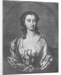 Portrait of Mrs Cibber, actress and singer, engraved by John Faber, 1746 by Thomas Hudson