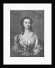 Portrait of Mrs Cibber, actress and singer, engraved by John Faber, 1746 by Thomas Hudson