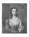 Portrait of Mrs Cibber, actress and singer, engraved by John Faber, 1746 by Thomas Hudson