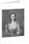 Portrait of Mrs Cibber, actress and singer, engraved by John Faber, 1746 by Thomas Hudson