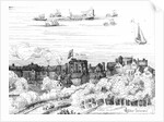 The Swan Theatre on the Bankside as it appeared in 1614 by School English