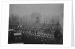 Queen Victoria's funeral cortege passes Wellington Arch, 2nd February 1901 by English Photographer