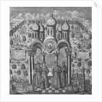 Illustration from 'Das veraenderte Russland' by Friedrich Christian Weber, 1721 by German School