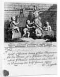 A Subscription Ticket for 'A Harlot's Progress', 1731 by William Hogarth