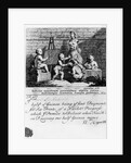 A Subscription Ticket for 'A Harlot's Progress', 1731 by William Hogarth