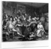 Scene III: The Rake at the Rose Tavern, 1735 by William (after) Hogarth