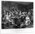Scene III: The Rake at the Rose Tavern, 1735 by William (after) Hogarth