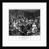 Scene III: The Rake at the Rose Tavern, 1735 by William (after) Hogarth
