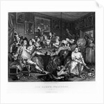 Scene III: The Rake at the Rose Tavern, 1735 by William (after) Hogarth