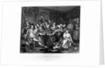 Scene III: The Rake at the Rose Tavern, 1735 by William (after) Hogarth