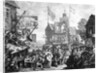 Southwark Fair, 1733 by William Hogarth