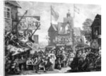 Southwark Fair, 1733 by William Hogarth