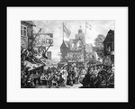 Southwark Fair, 1733 by William Hogarth