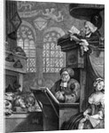 The Sleeping Congregation, 1736 by William Hogarth
