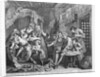 Scene VII: The Rake in Prison, 1735 by William Hogarth