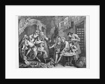 Scene VII: The Rake in Prison, 1735 by William Hogarth
